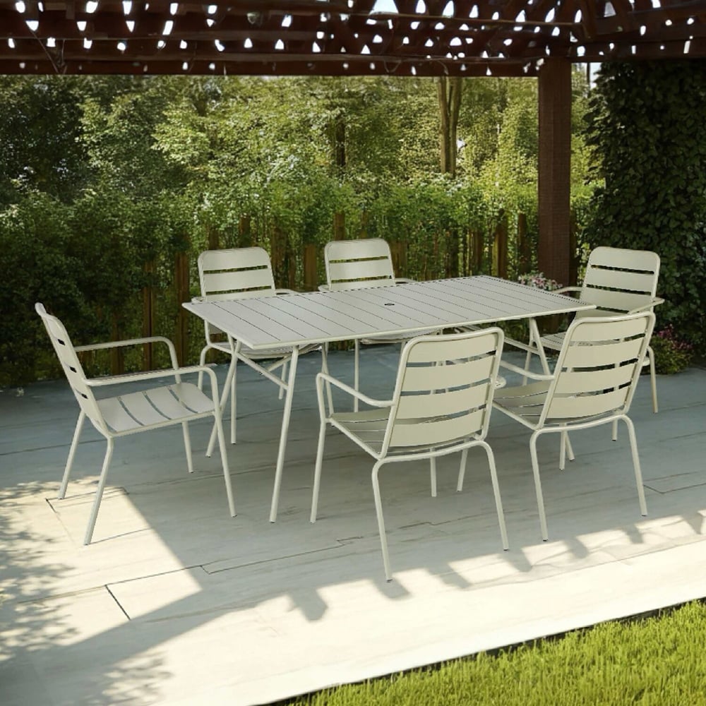Ealing Dining Table and Chair Set Green Image 6