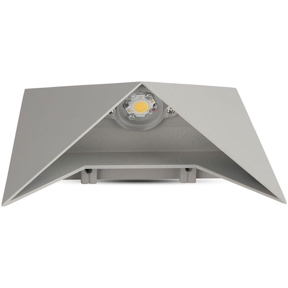V-TAC Grey Warm White LED Outdoor Wall Light Image 4