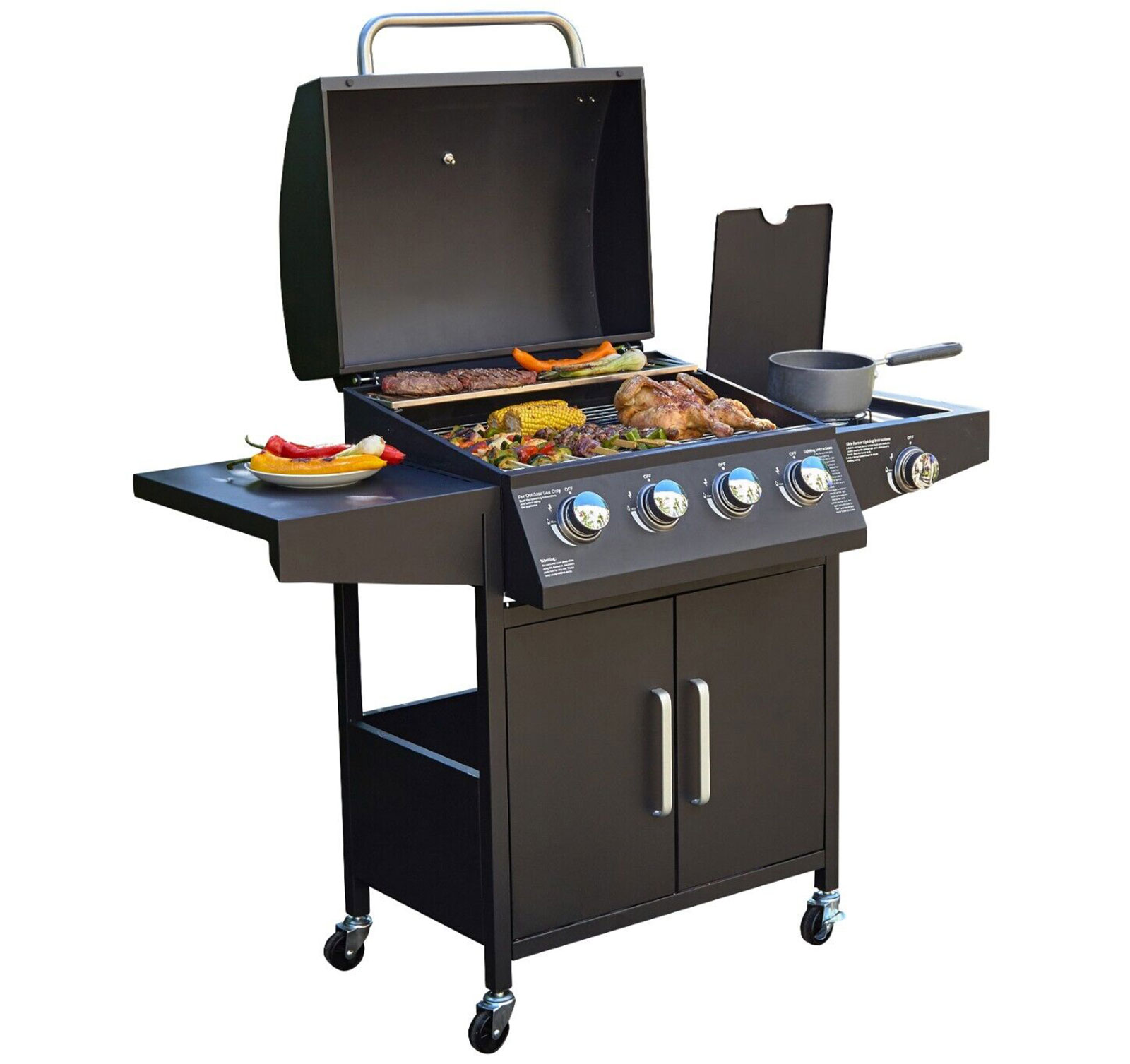 Neo Gas BBQ Grill and Cover Image 3