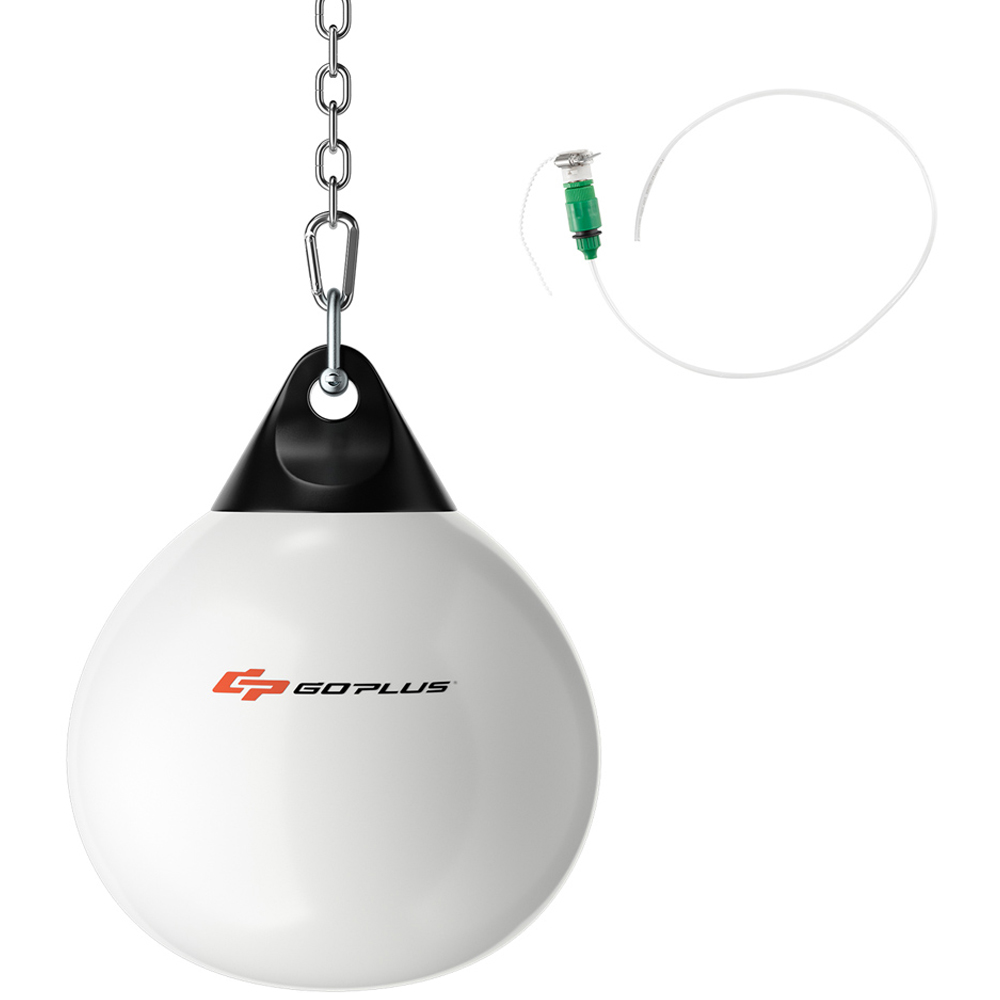 Costway White Water Punching Bag with Water Injector Image 1