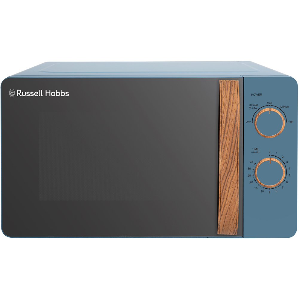 Russell Hobbs RHMM713BL-N Blue 17L Scandi Compact Manual Microwave 700W Image 2
