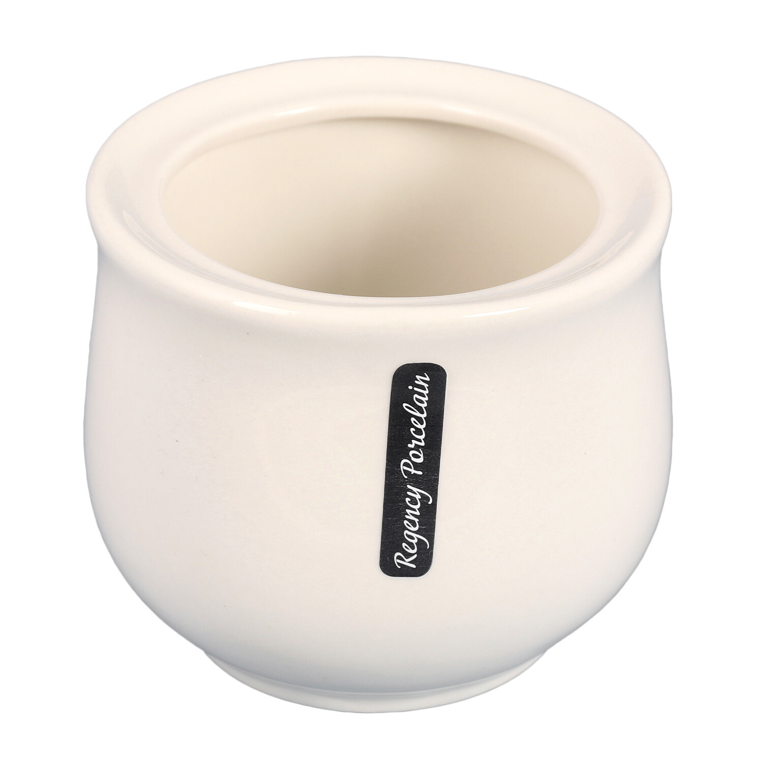 Regency Porcelain Sugar Bowl - White Image 2