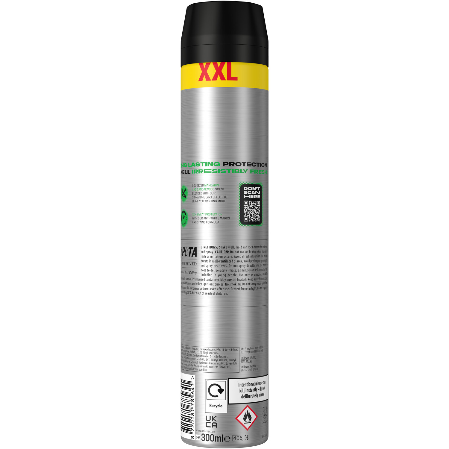 Lynx Anti Perspirant Deodorant Spray Africa Image 2