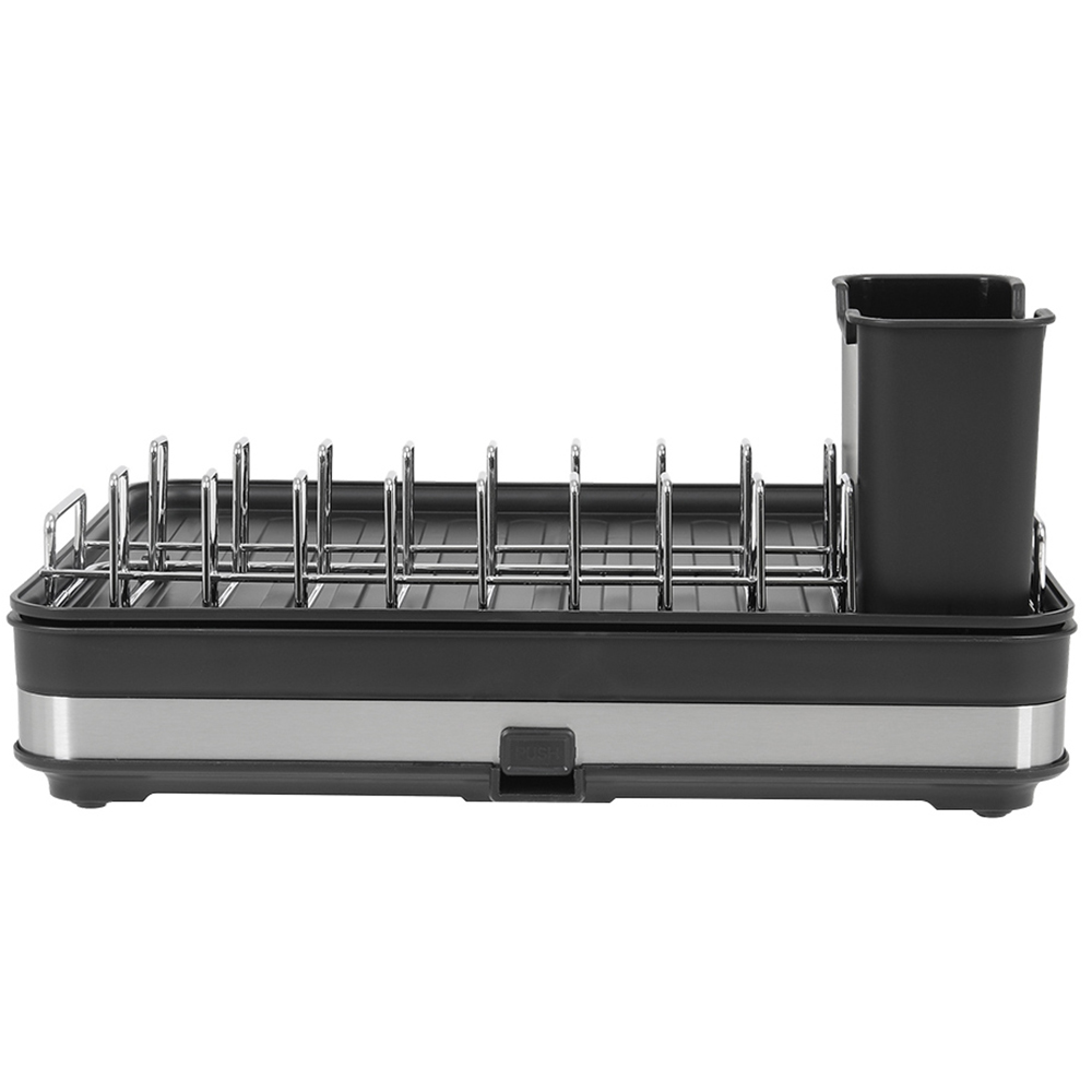 Living and Home Expandable Kitchen Dish Drainer Rack Image 2