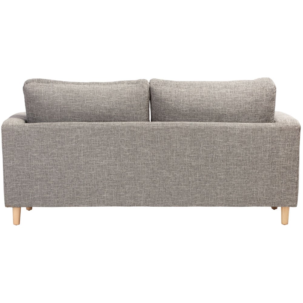 Desser Furniture Rydal 3 Seater Charcoal Linen Sofa Image 5