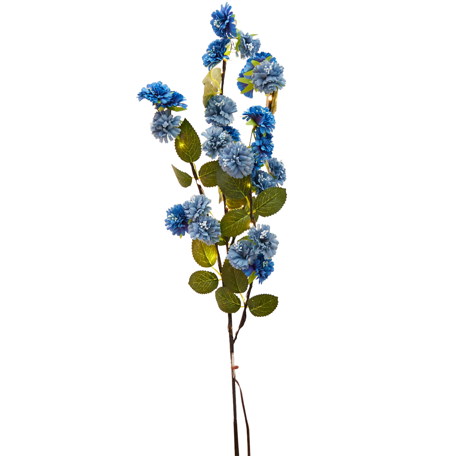 Blue Floral Twig Light - Blue Image 4