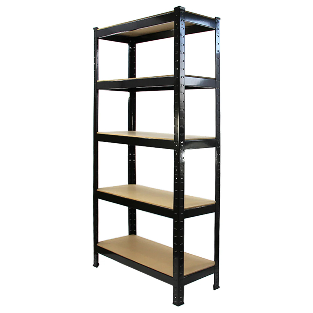 Monster Racking T-Rax Heavy Duty Black Shelving Unit 75cm Image 1