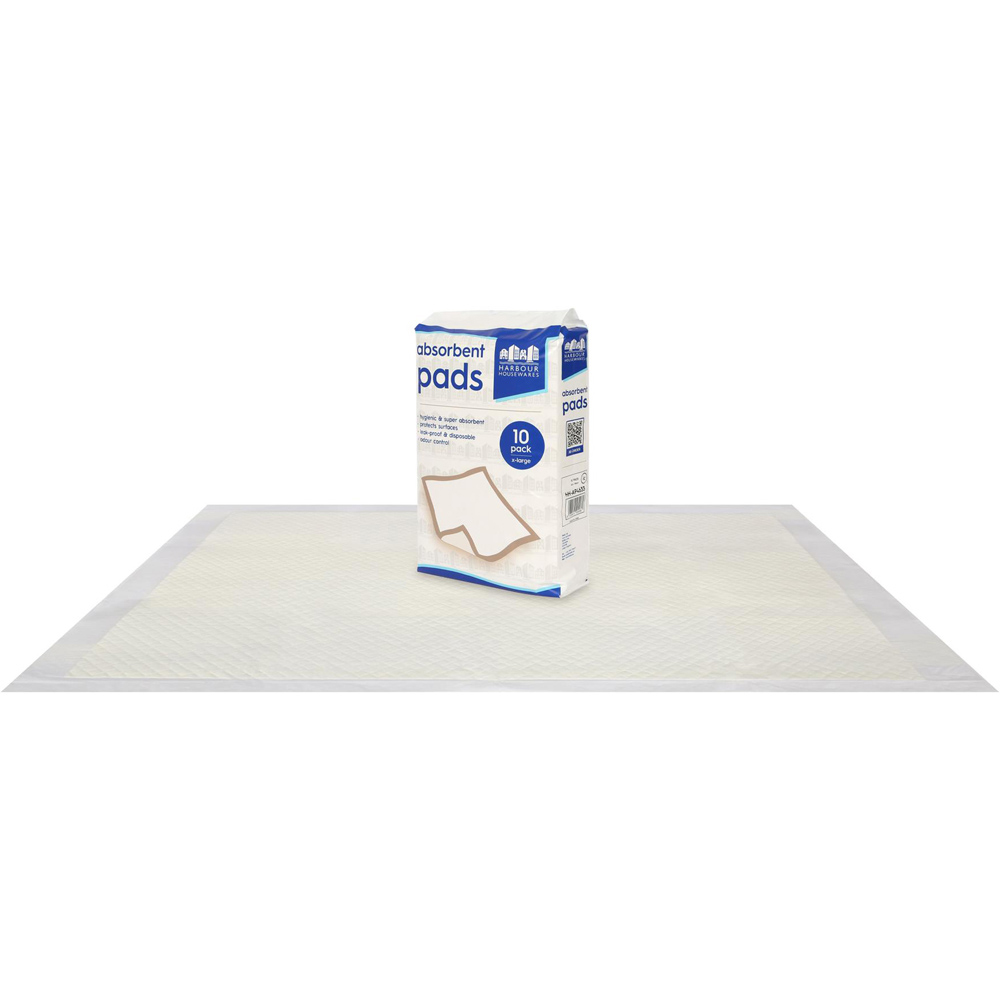 Harbour Housewares Disposable Incontinence Bed Pad 60 x 89cm 10 Pack Image 3