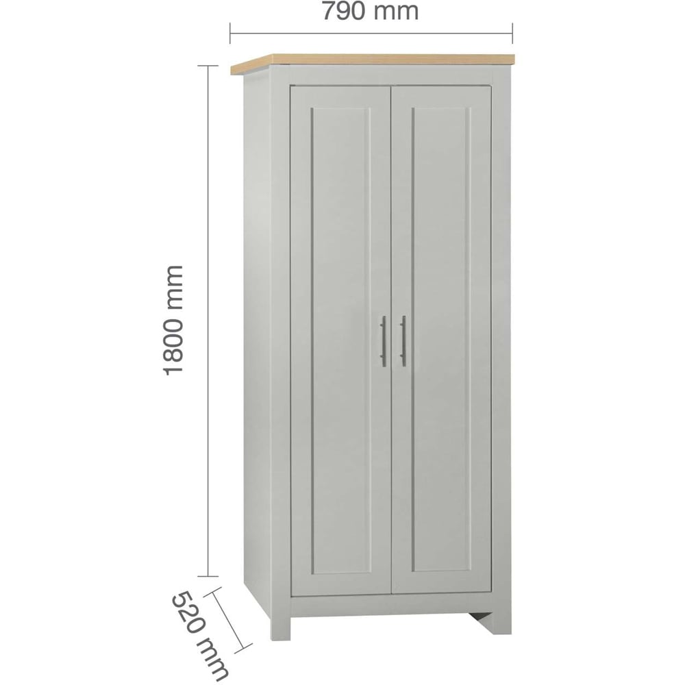 Birlea Highgate Grey 4 Piece Bedroom Furniture Set Image 7