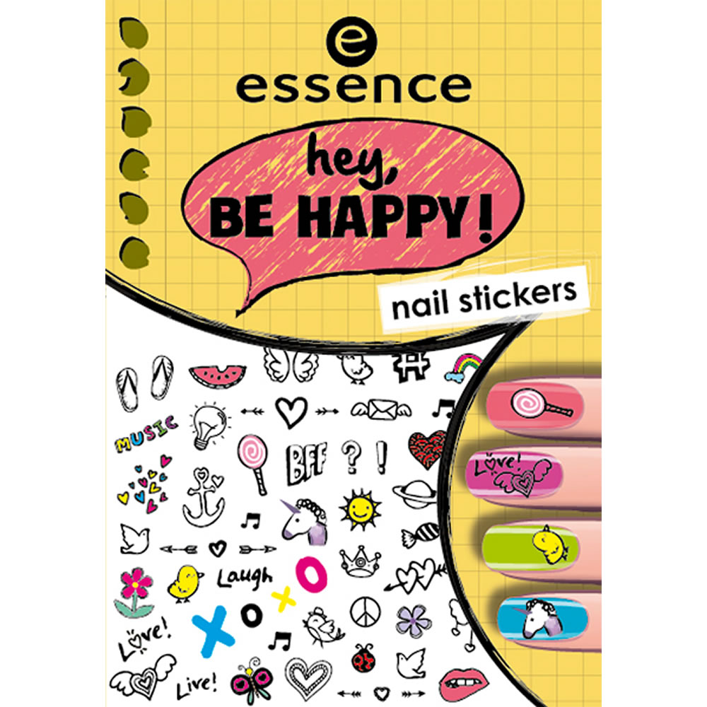 essence Hey Be Happy Nail Stickers Image