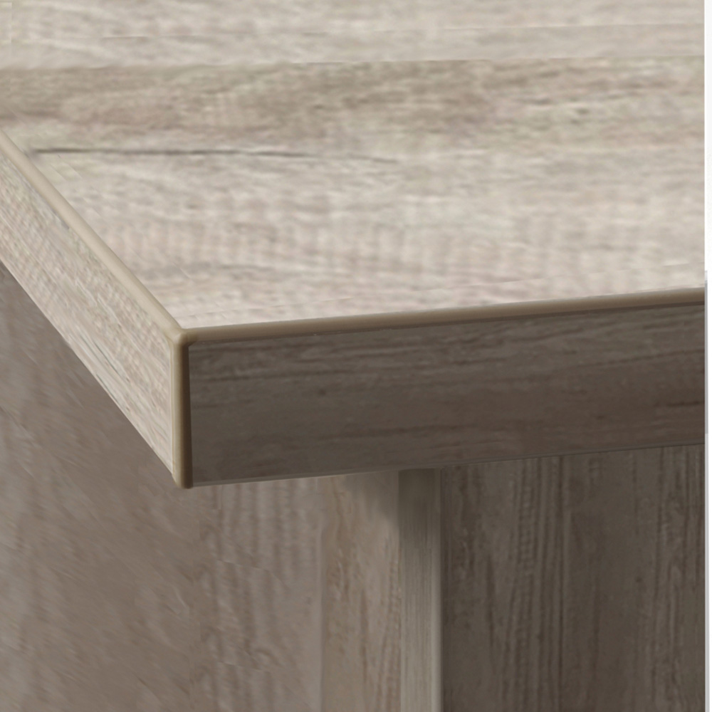 R White Cabinets 3 Drawer 3 Shelf Grey Filing Cabinet with Hutch Image 3