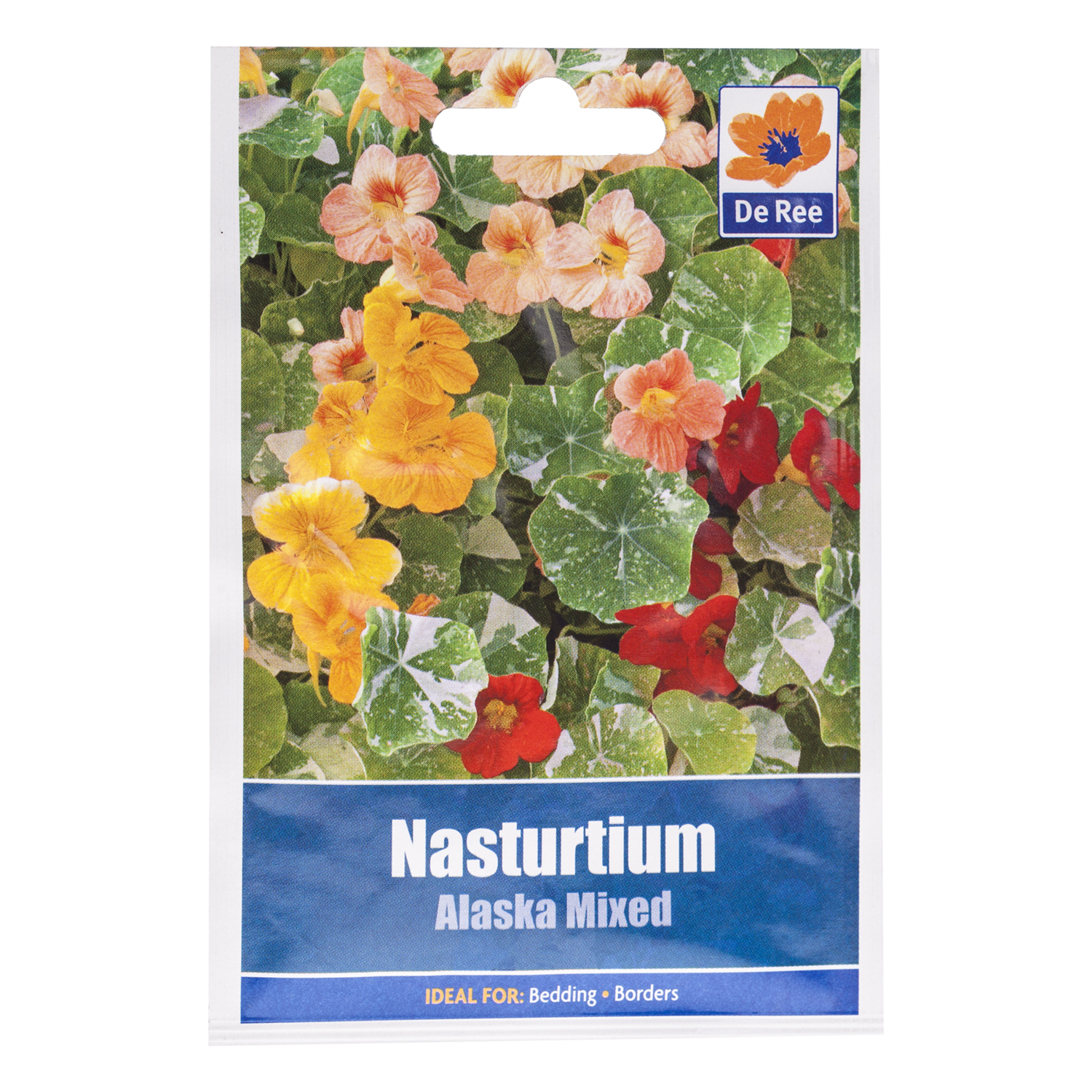 Nasturtium Alaska Mixed Seed Packet Image