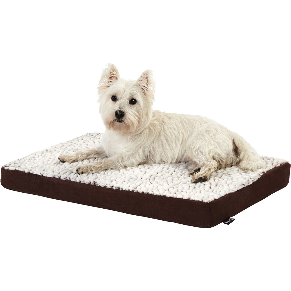 Bunty Small Brown Ultra Soft Pet Basket Bed Image 4