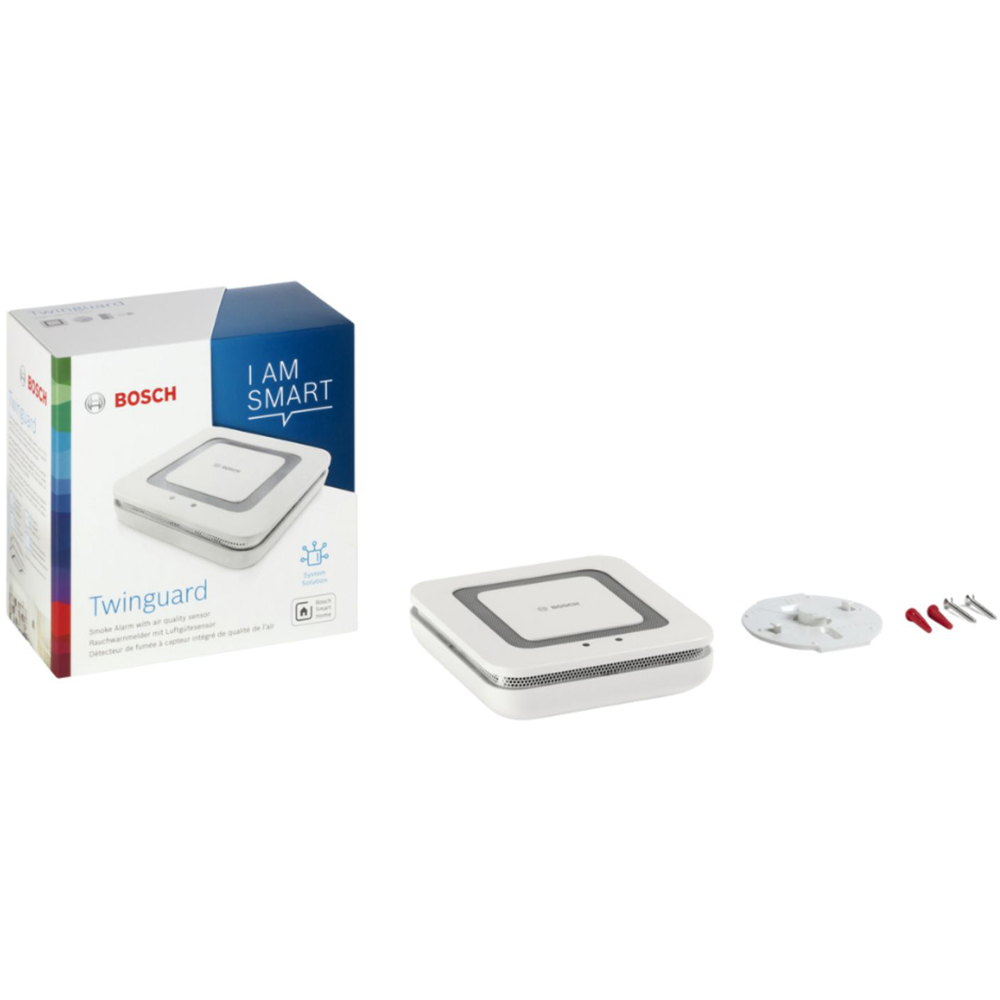 Bosch White Smart Wireless Home Twinguard Smoke Detector Image 3