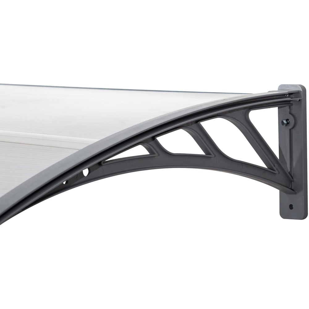 Outsunny Clear Outdoor Door Canopy Awning 1.96 x 0.75m Image 4