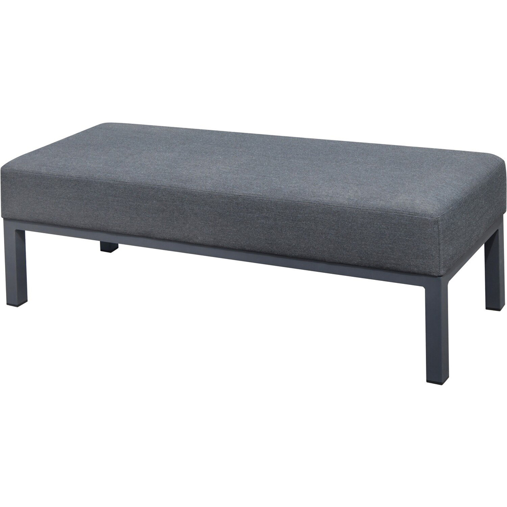 Malay Deluxe Ibiza 9 Seater Modular Dining Set Grey Image 5