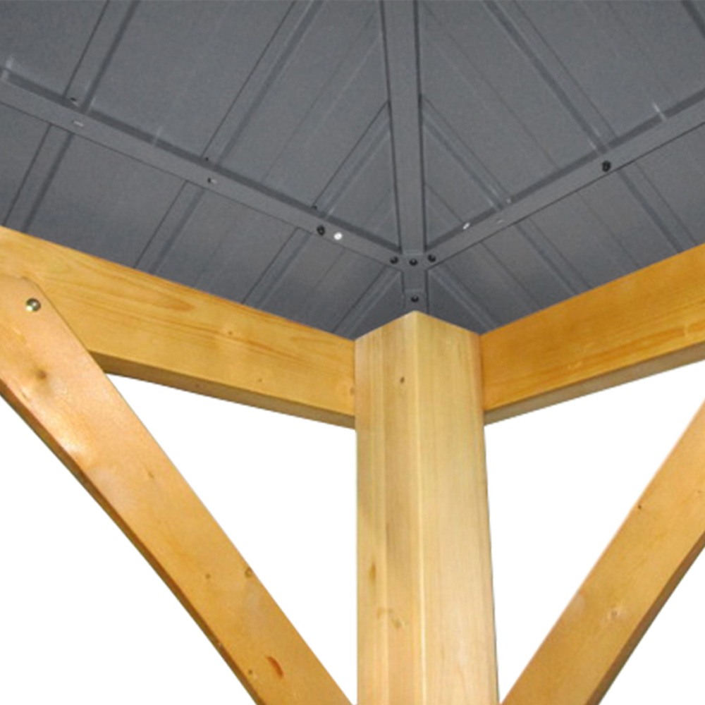 Outsunny 3 x 3m Patio Canopy Shelter Gazebo Image 4