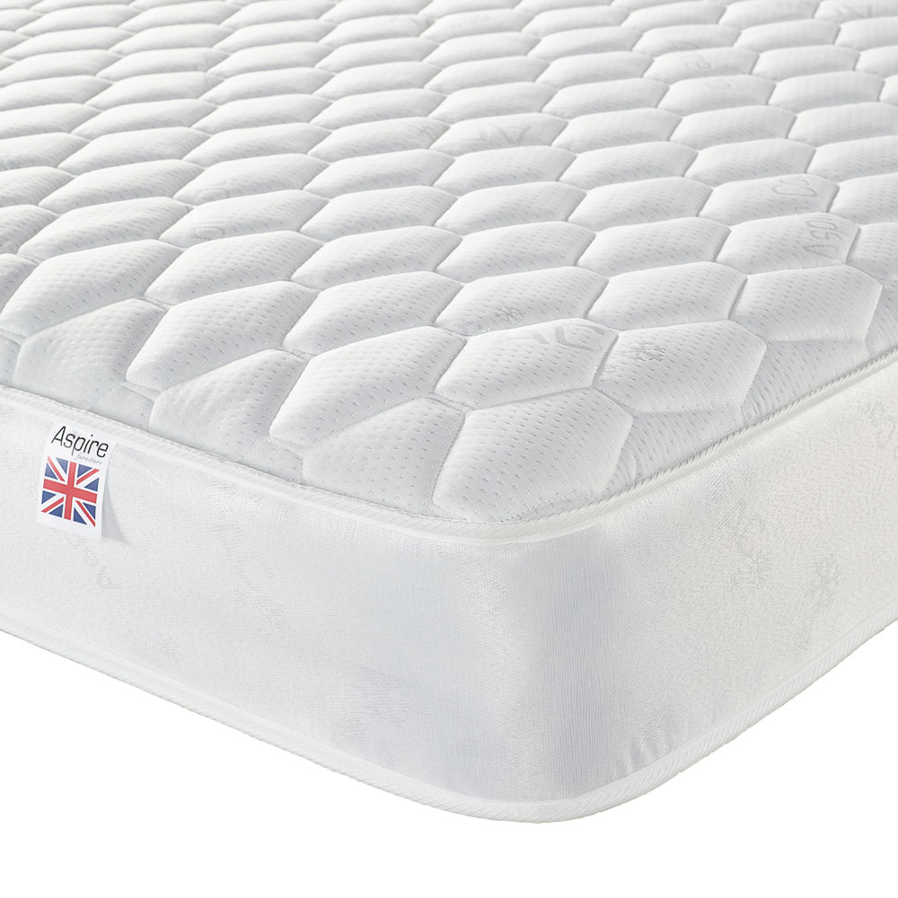 Aspire Small Single Quad Layer 900 Platinum Pro Hybrid Rolled Mattress Image 3