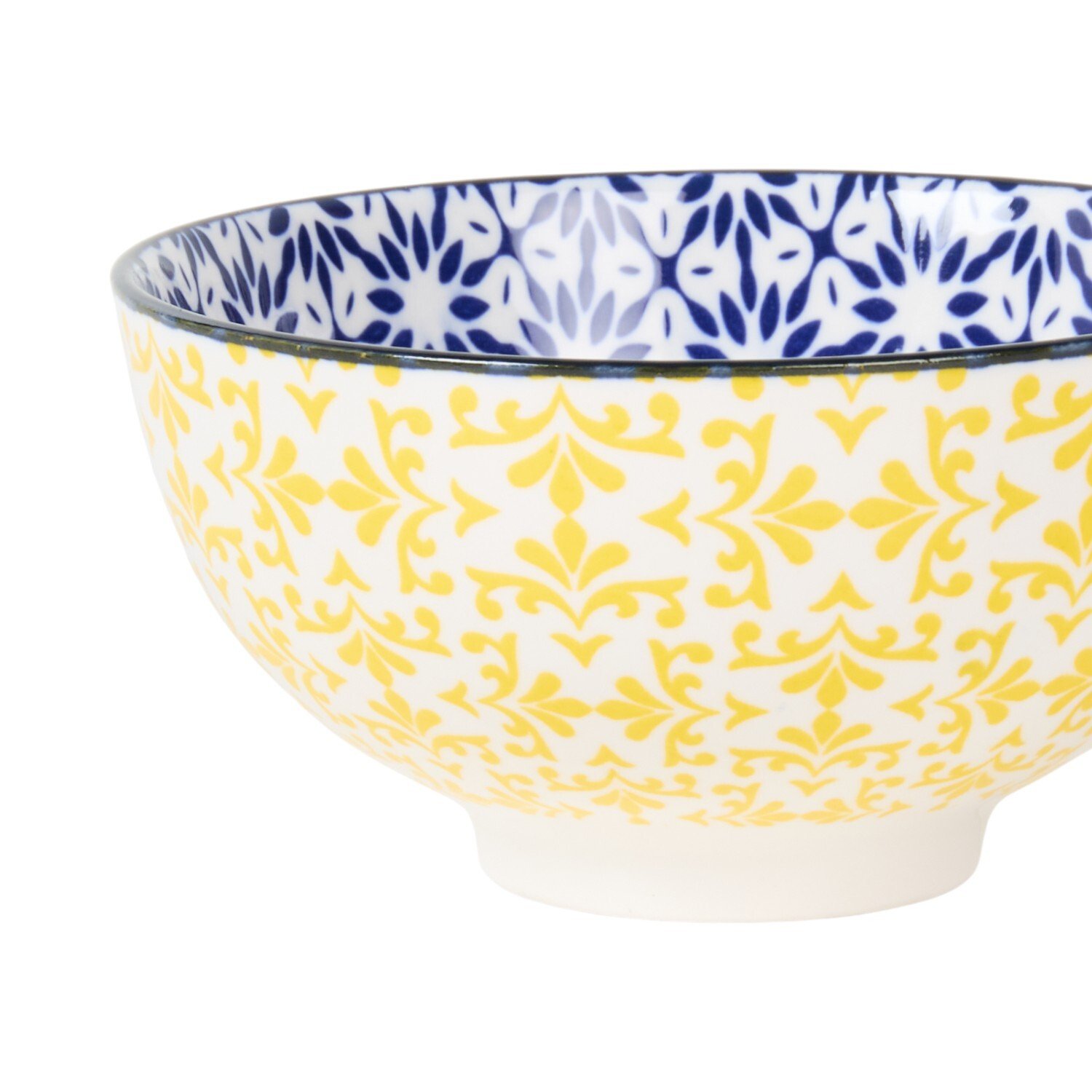Azalia Pad Print Small Bowl Yellow Image 3