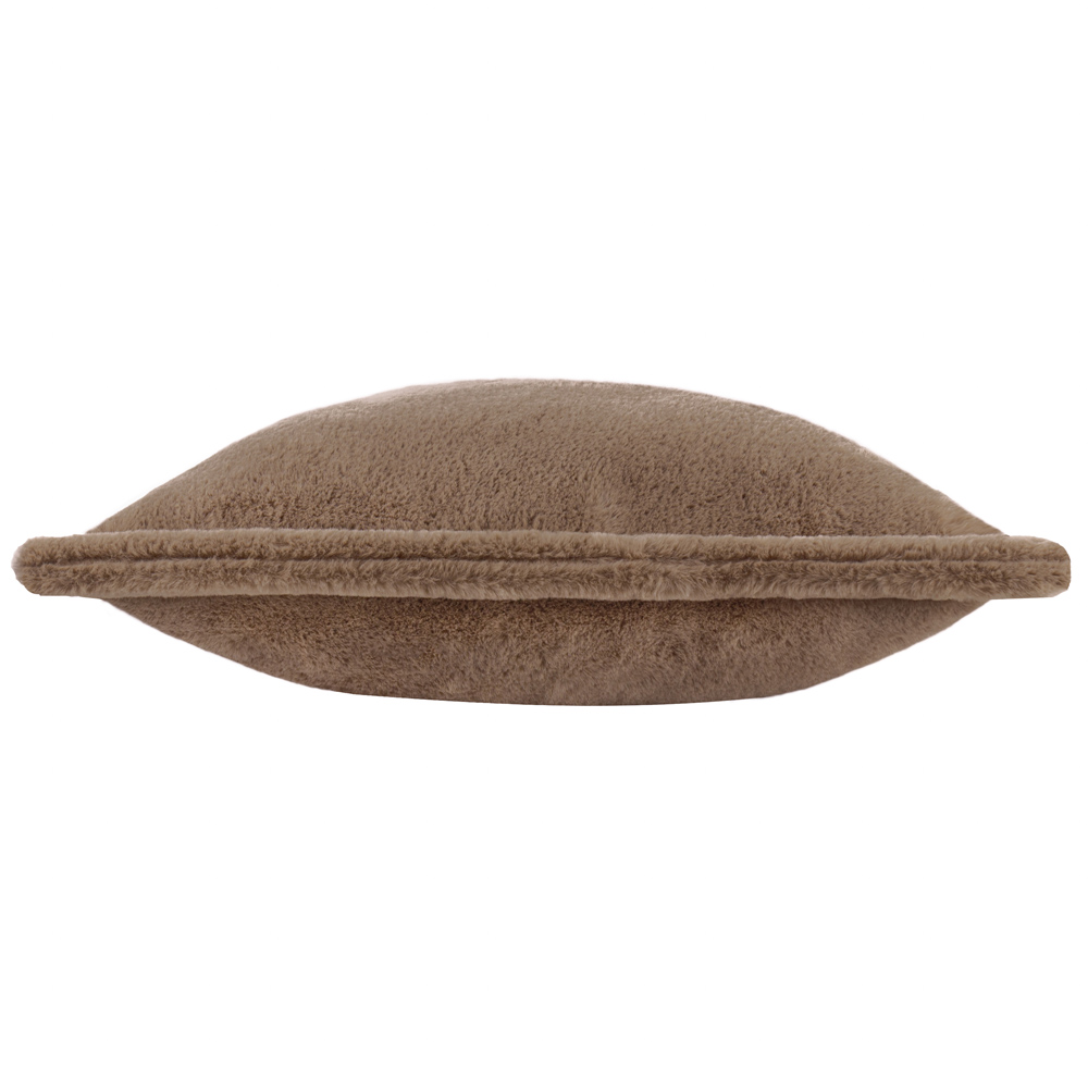 Furn Kallu Mocha Faux Fur Cushion 55 x 55cm Image 3