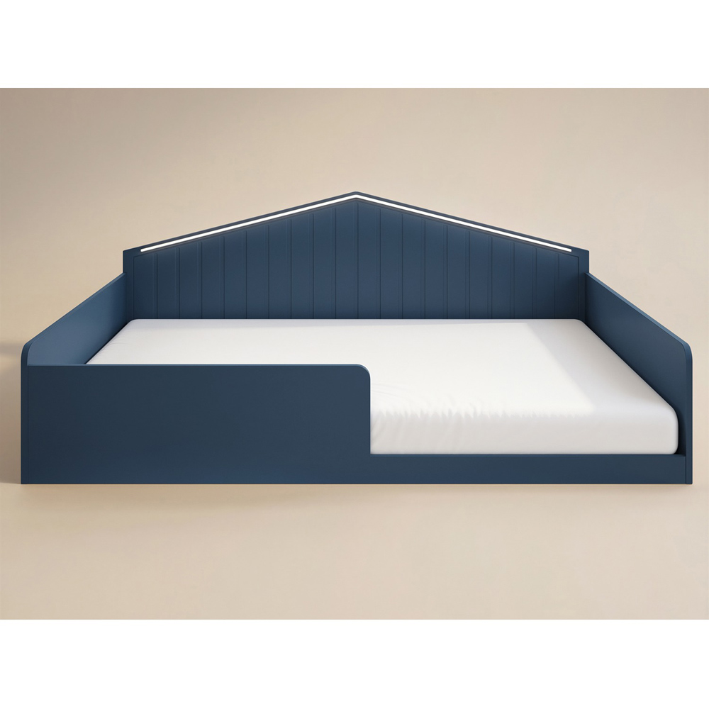 Flair Wilbur Small Double Navy Montessori Bed Image 2