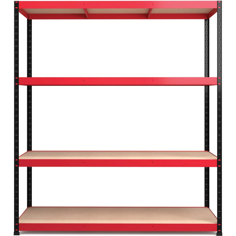 RB Boss Freestanding 4 Tier Boltless Shelf Unit 300kg/level Image 2