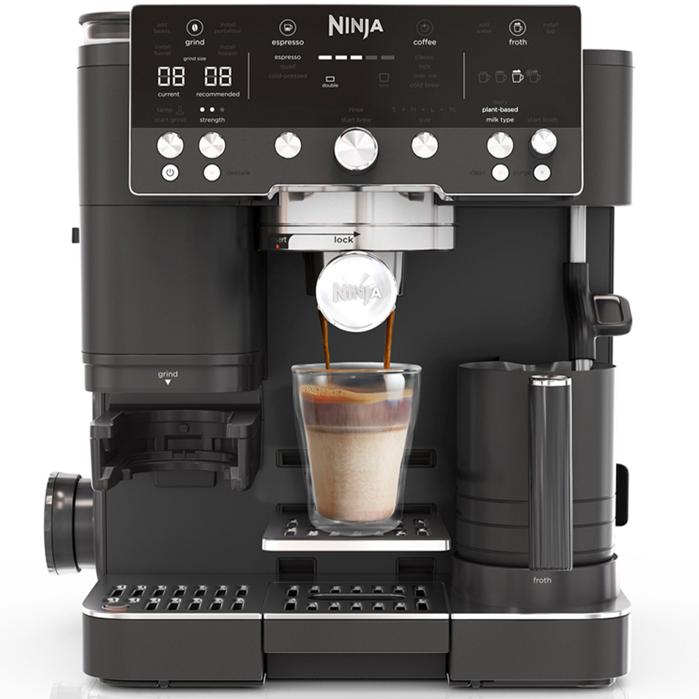 Ninja ES601UKBK Luxe Café Premier Series Black Home Espresso Machine Image 7