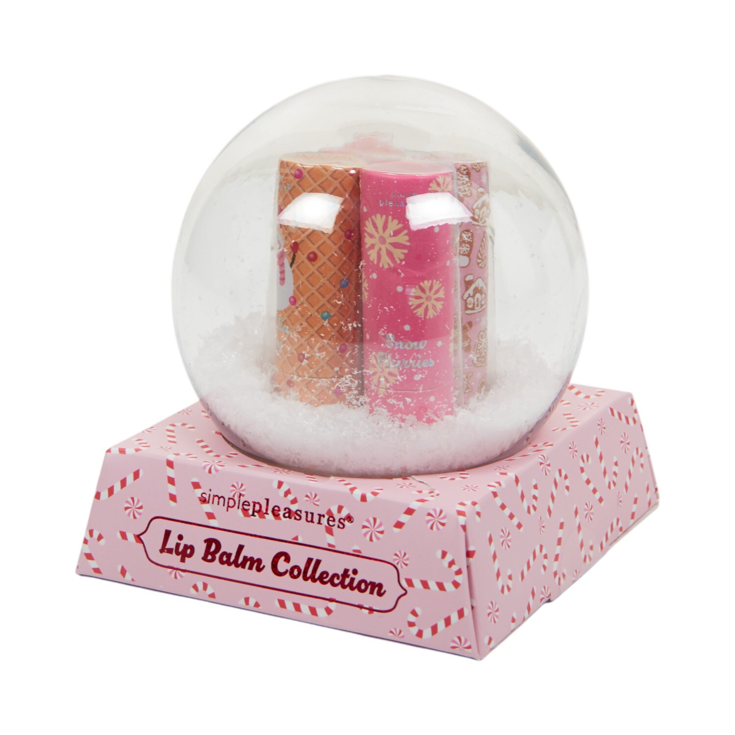 Christmas Chunky Lip Balm in Snow Globe Image 2
