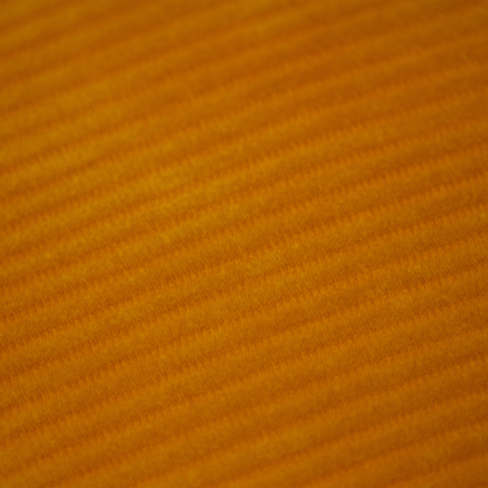 furn. Aurora Yellow Ribbed Velvet Cushion Image 5