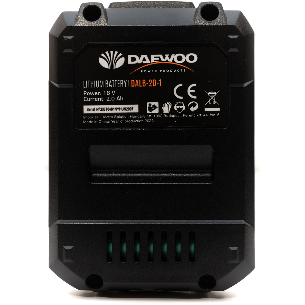 Daewoo U-Force 18V 2 x 2.0Ah Lithium-Ion Batteries with Charger Image 5