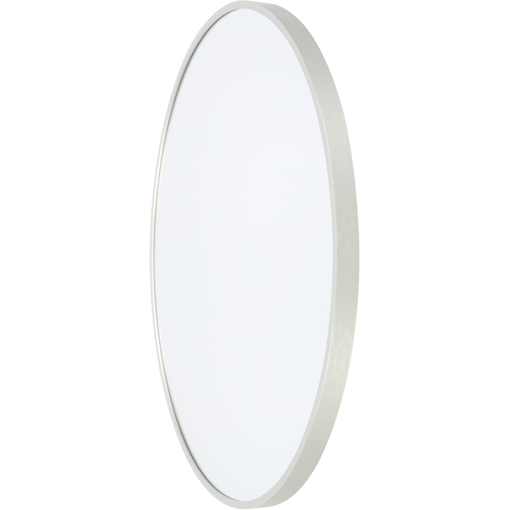 Pandora Silver Round Wall Mirror 60 x 60cm Image 3