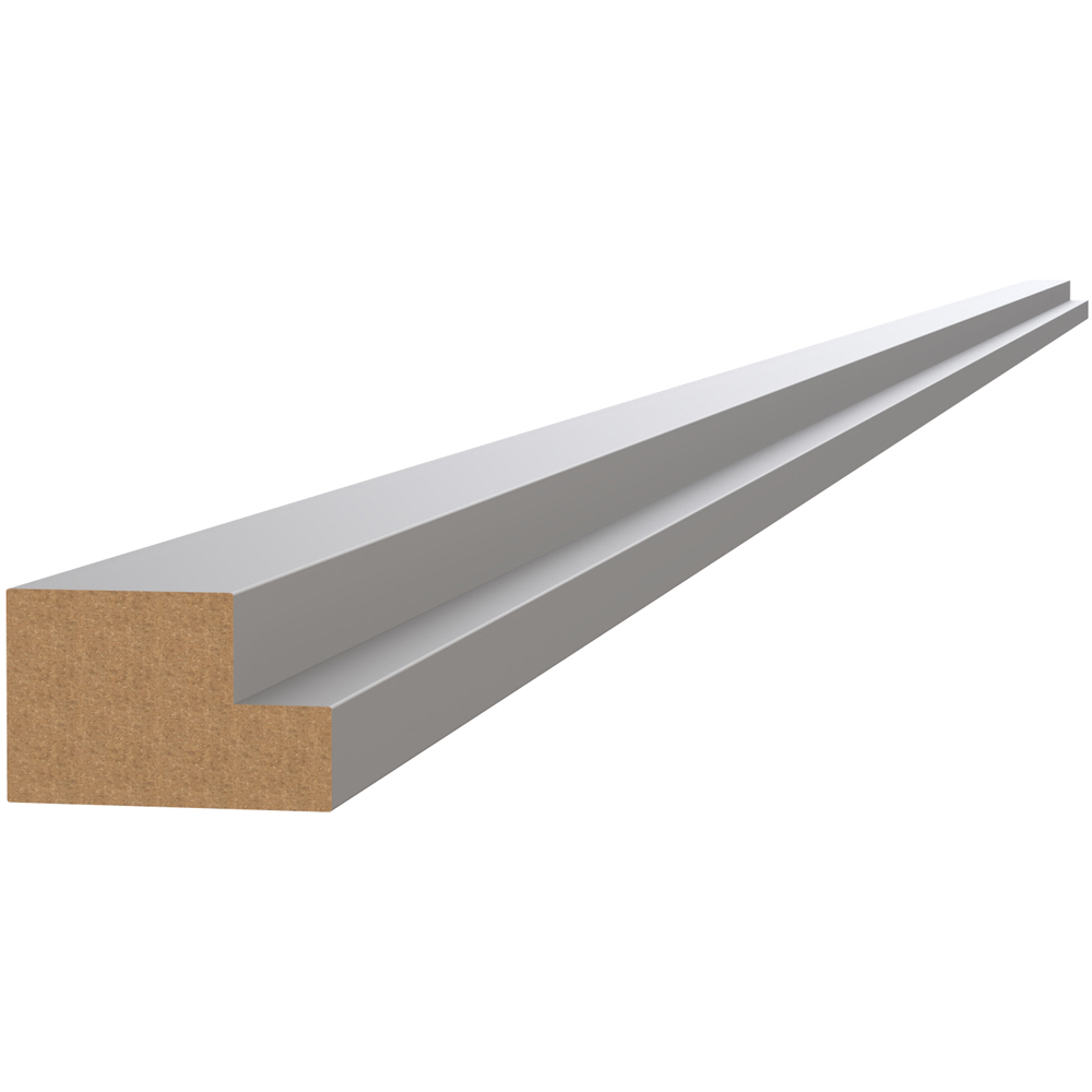 Kitchen Kit J-Pull Matt Dust Grey Multi Rail 2745 x 55 x 36mm Image 1