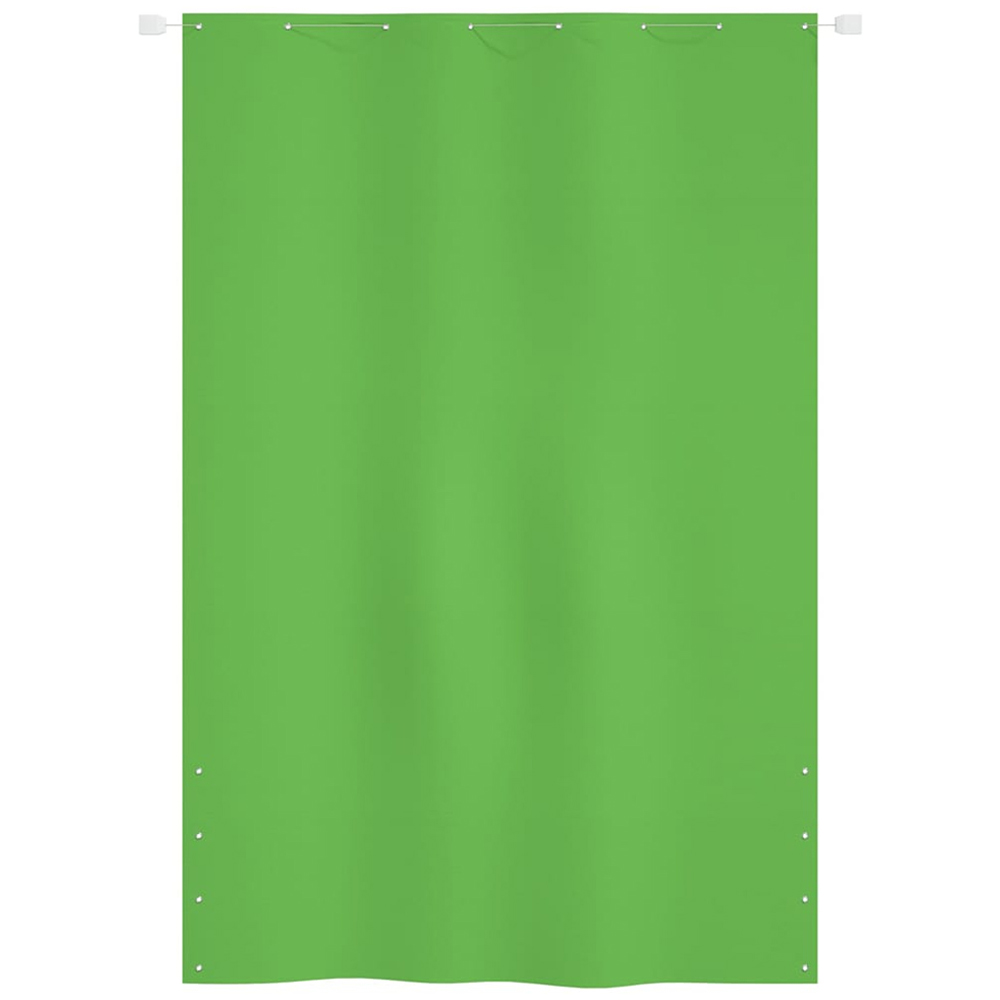 vidaXL 160 x 240cm Green Oxford Fabric Balcony Privacy Screen Image 2
