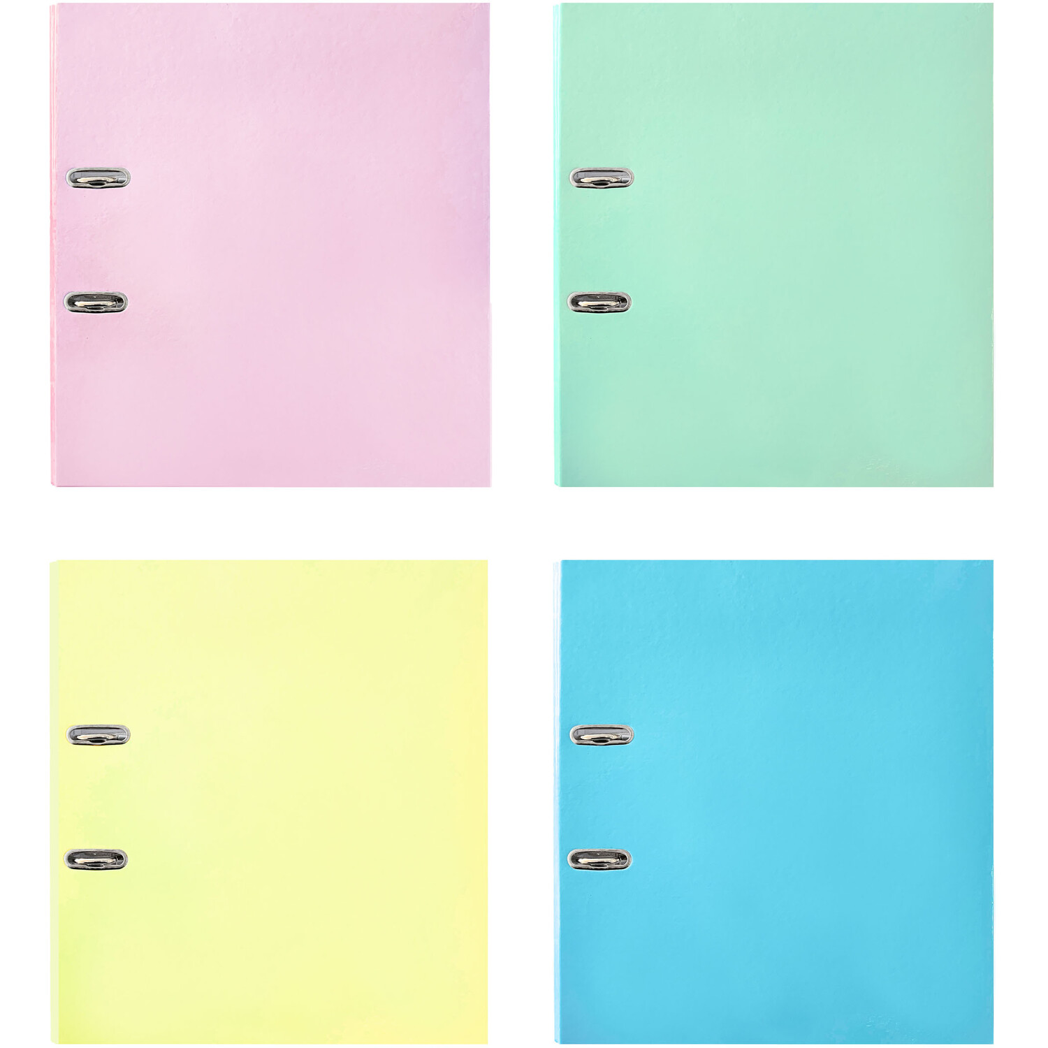Pastel Lever Arch File A4 Image 1