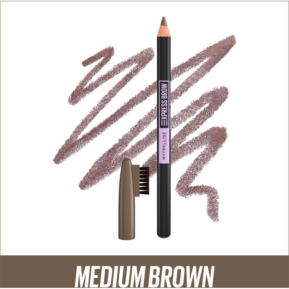 Maybelline Express Brow Shaping Pencil 04 Medium Brown Image 3