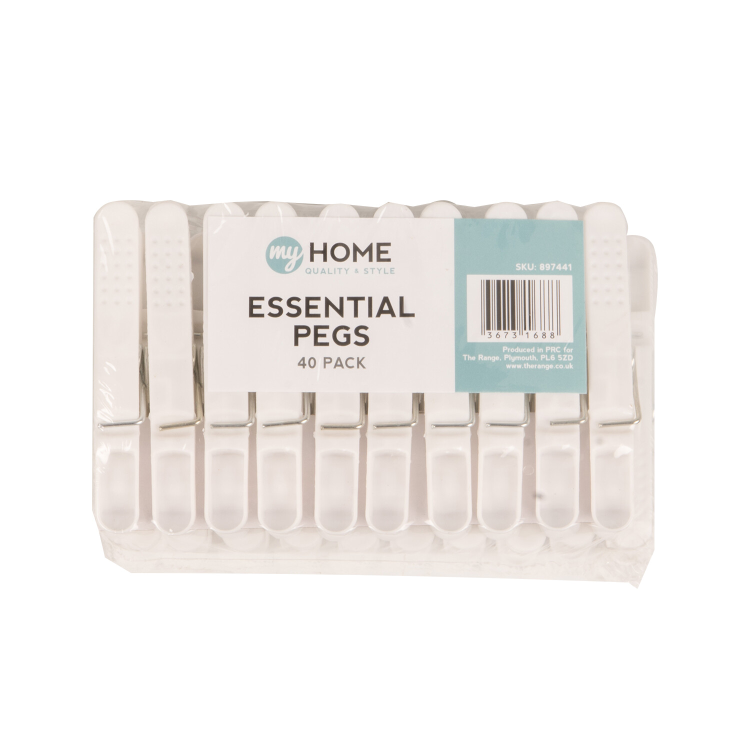 Pack of 40 Essential Pegs Image