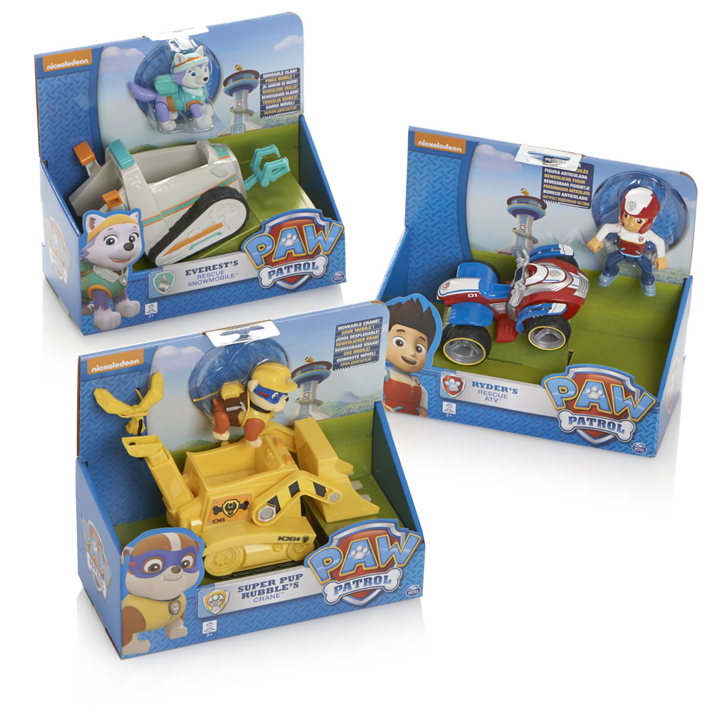 Paw Patrol Vehicle with Pup Assorted Image 2