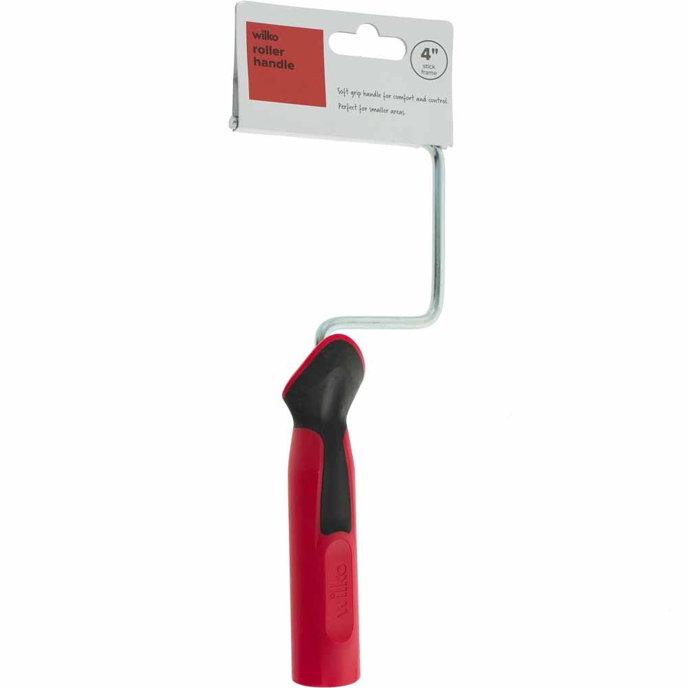 Wilko Paint Mini-Roller Frame 4 inch Standard Reach for Small Surface Image 5
