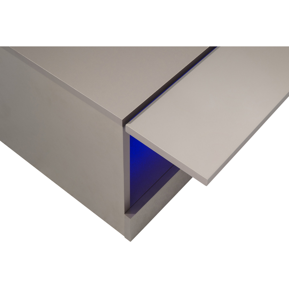 GFW Galicia Grey LED Lift Up Coffee Table Image 8