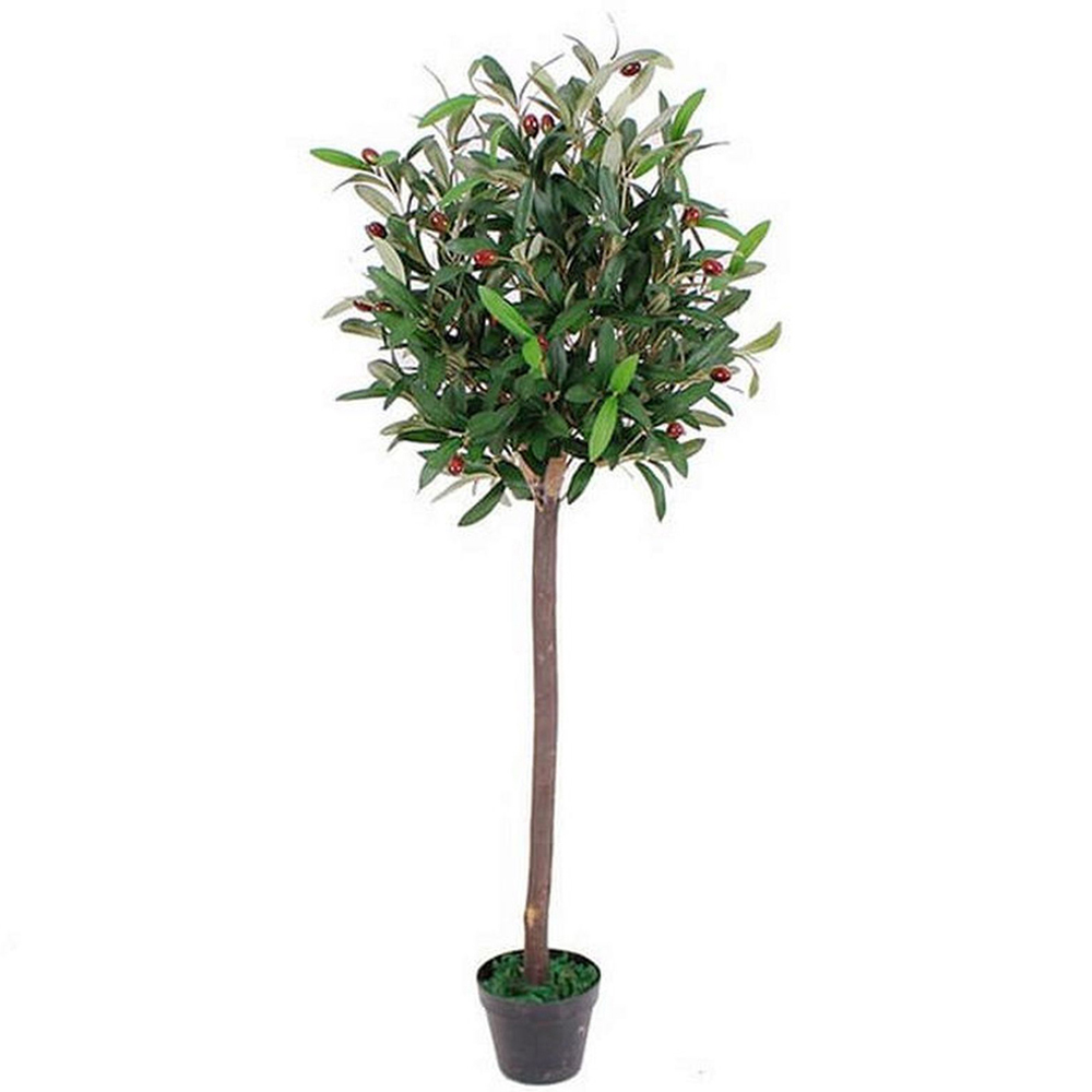 Leaf Olive Artificial Tree Pot 4ft Image