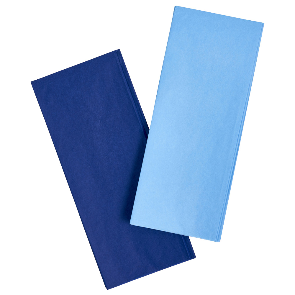 Wilko Blue Tissue Paper 5 Pack Image 2