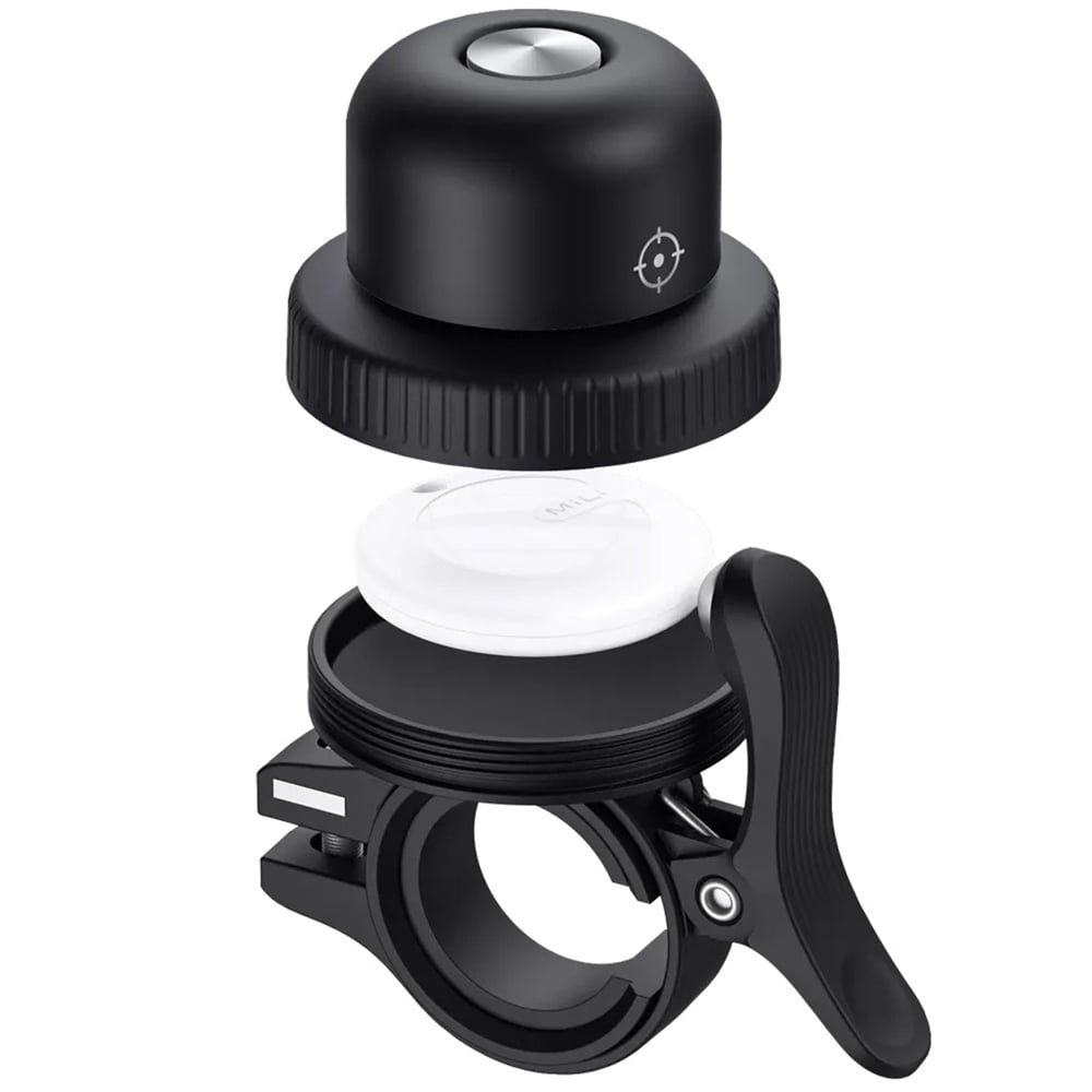Maplin MiLi MiBell MFI Black Find My Item Finder with Bicycle Bell Image 1
