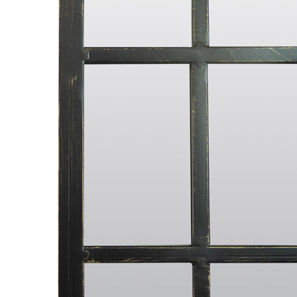 MirrorOutlet Somerley Rustic Arched Garden Mirror 160 x 47.5cm Image 3