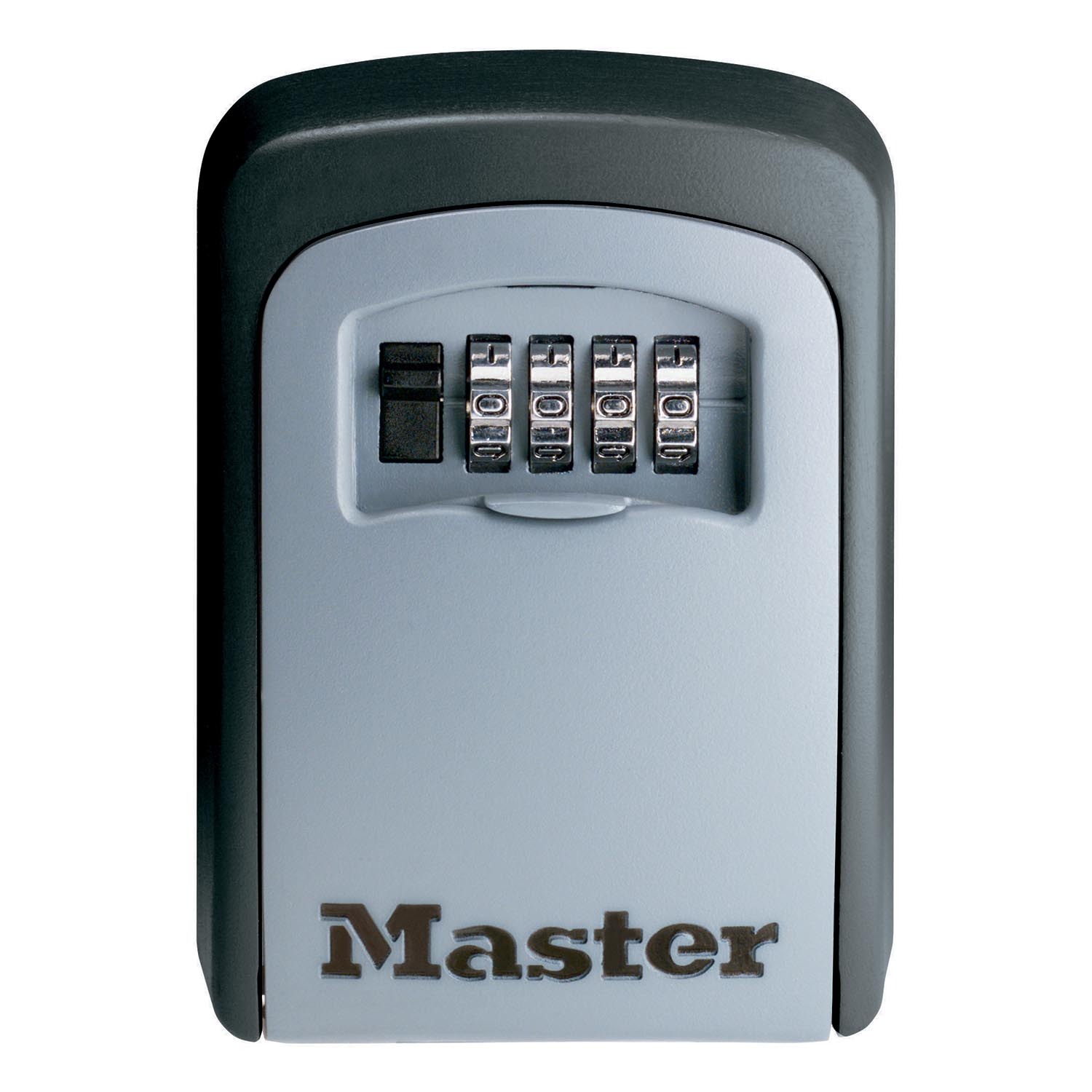Master Lock White Wall Mount Key Safe Combination Padlock Image 1