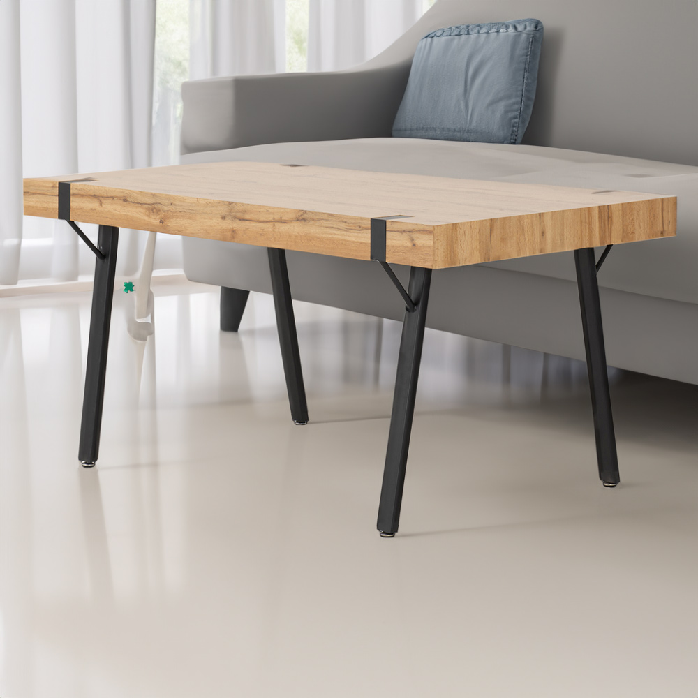 Seconique Treviso Dining Table Light Oak Effect Image 1