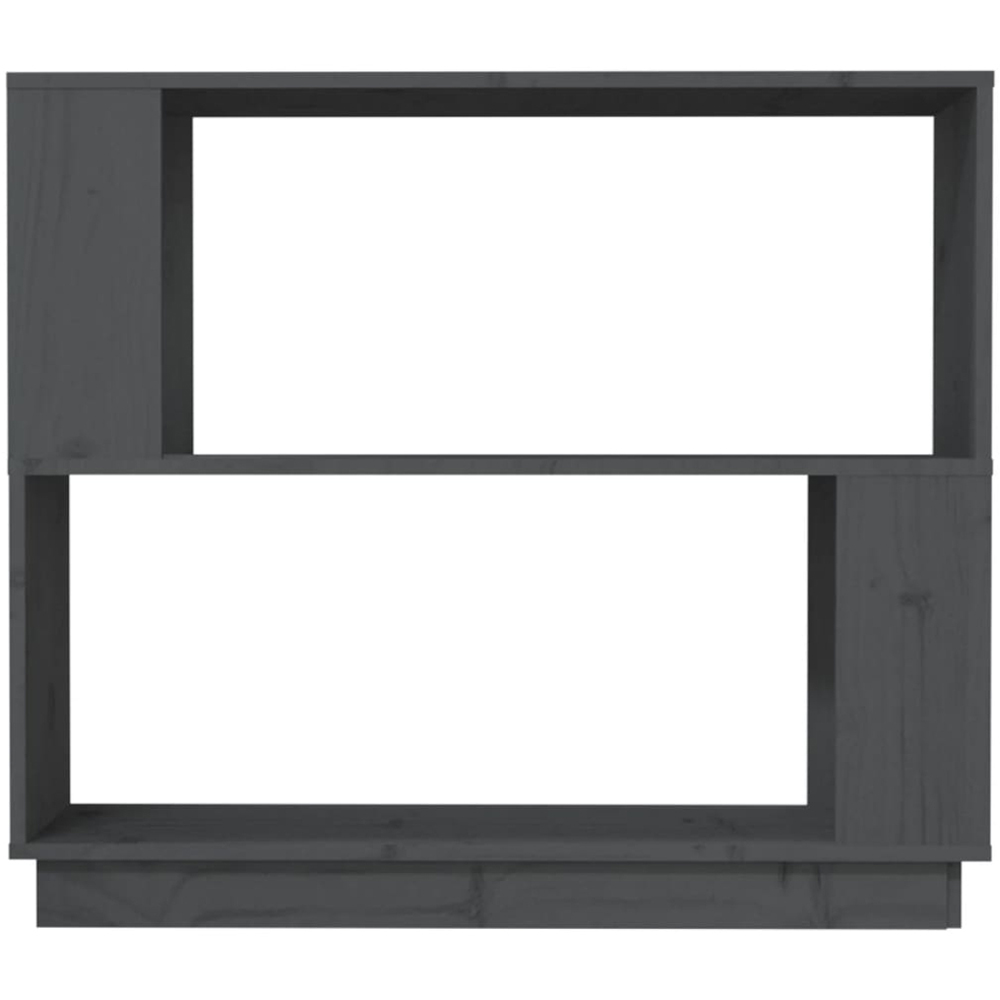 vidaXL 3 Shelf Honey Brown Bookcase Image 3