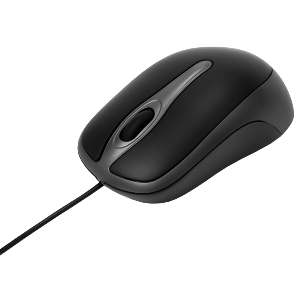 Verbatim Grey Desktop Optical Mouse Image 1