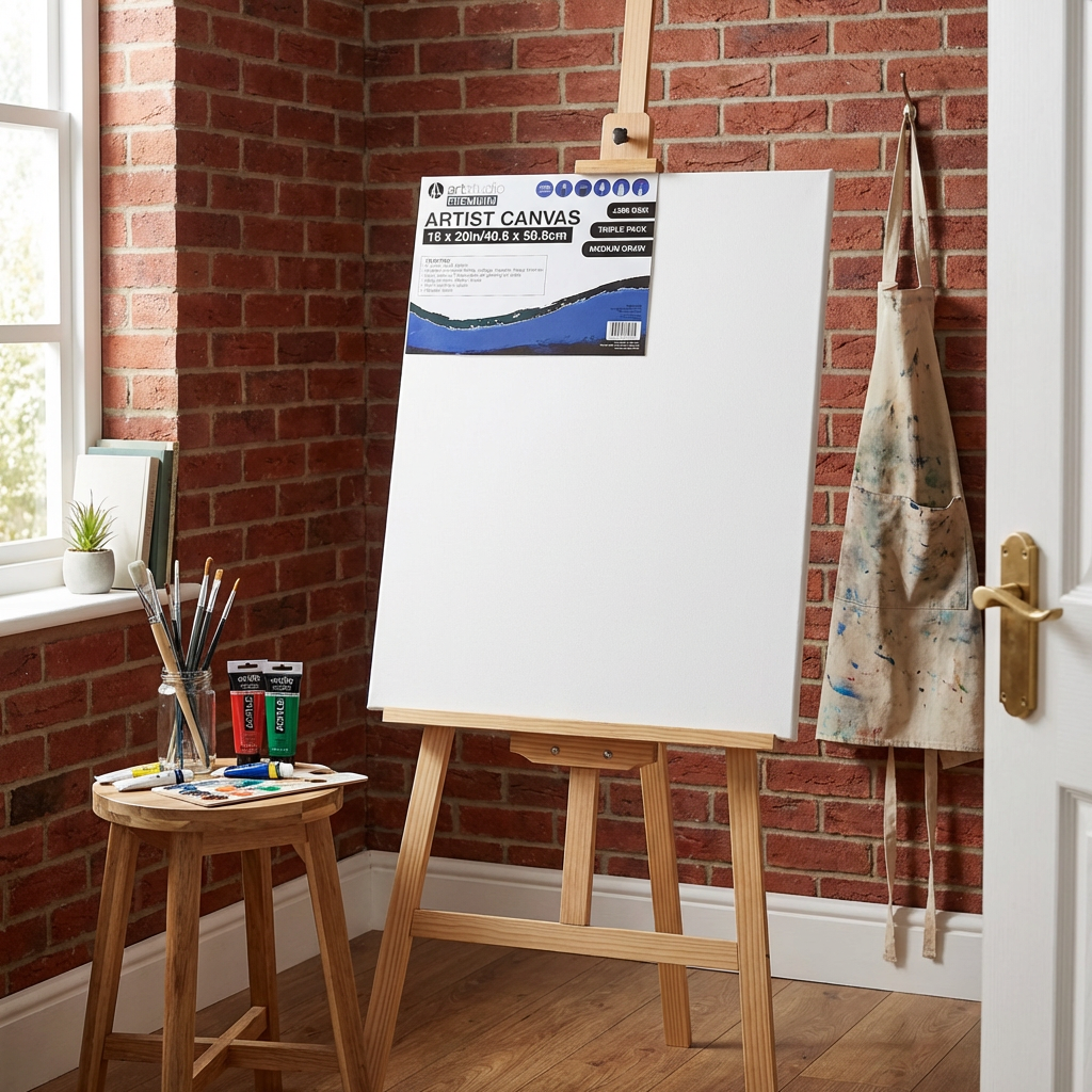 Art Studio Premium Artist Canvas 40.6 x 50.8cm 3 Pack Image 7
