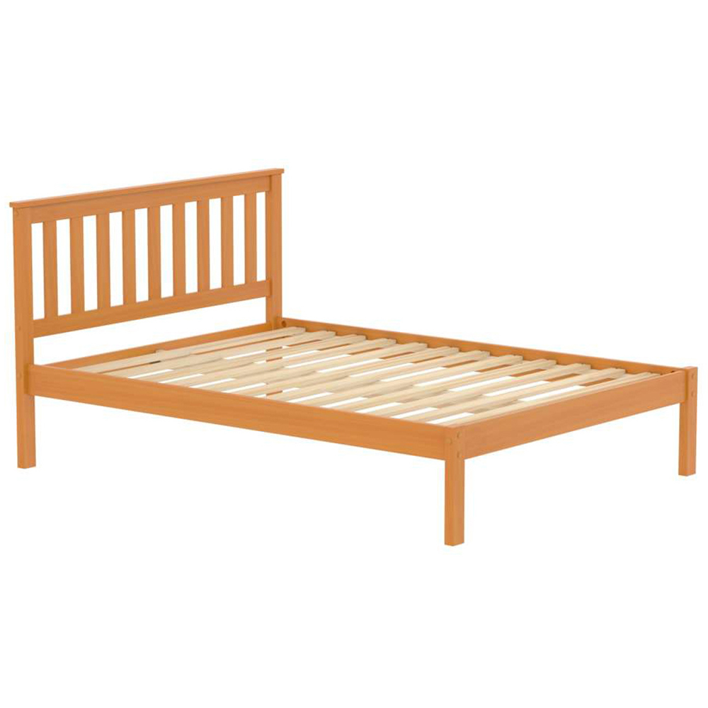 Denver King Size Pine Wooden Bed Image 2