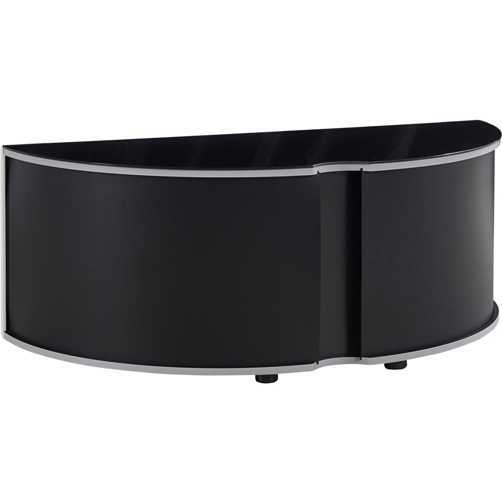 MDA Designs Sirius 850 2 Door Black and White TV Cabinet Image 5